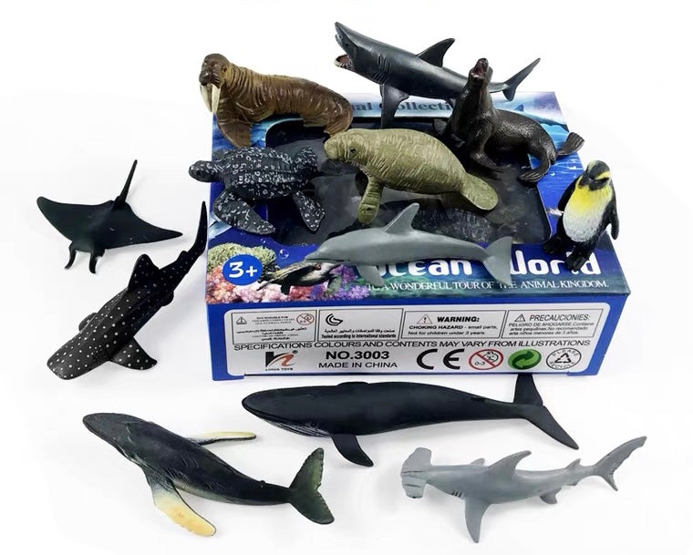 Mini Figurines (Ocean Animals)