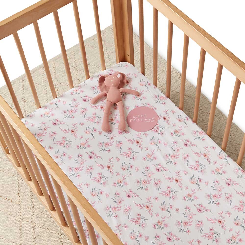 SnuggleHunnyKids Camille | Fitted Cot Sheet