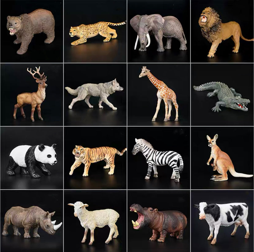 Animals Figurines - 16pcs